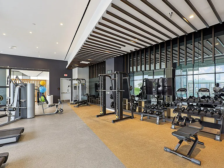 Expansive Fitness Center
