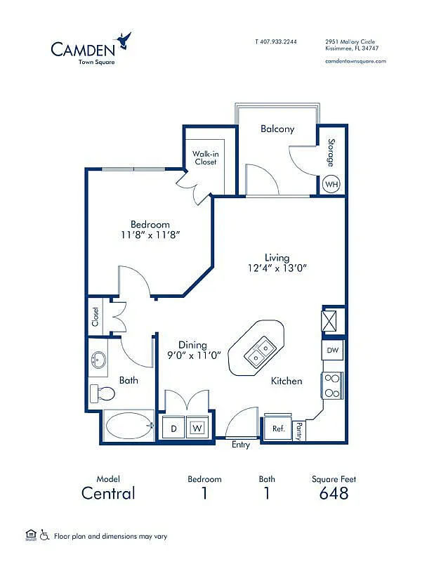 Floor plan Central