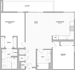 Floor plan D2