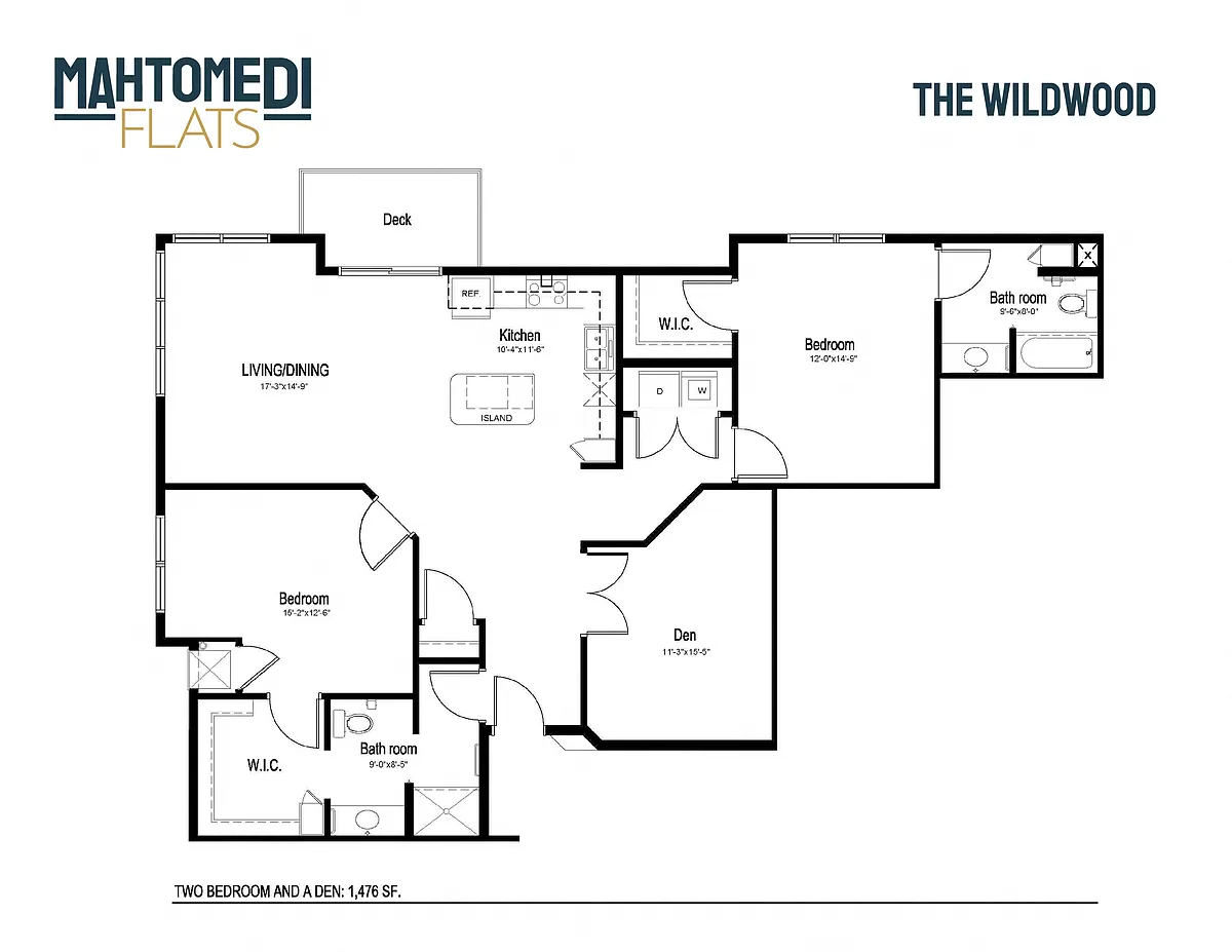 Floor plan The Wildwood