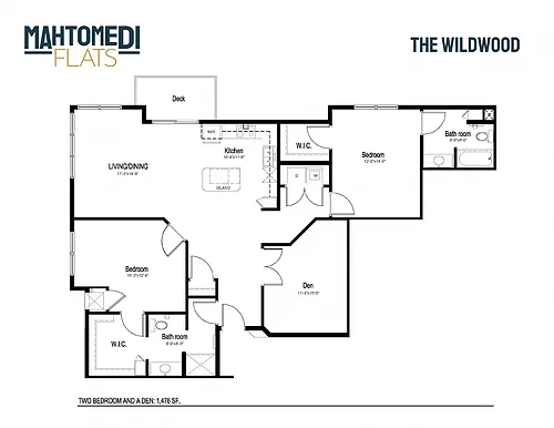 Floor plan The Wildwood