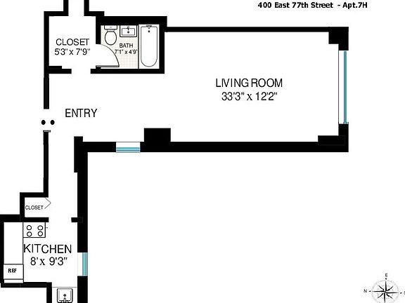 5th image of 400 E 77th St APT 7H