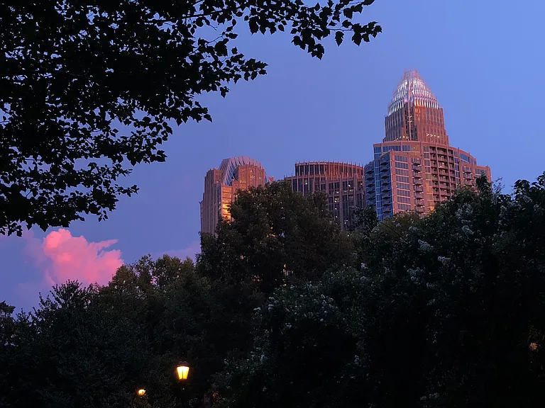 Fourth Ward Park has great skyline views!