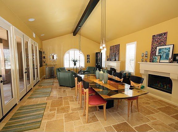 Open Living & Dining