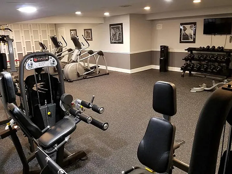 Fitness Center with Weight Machines