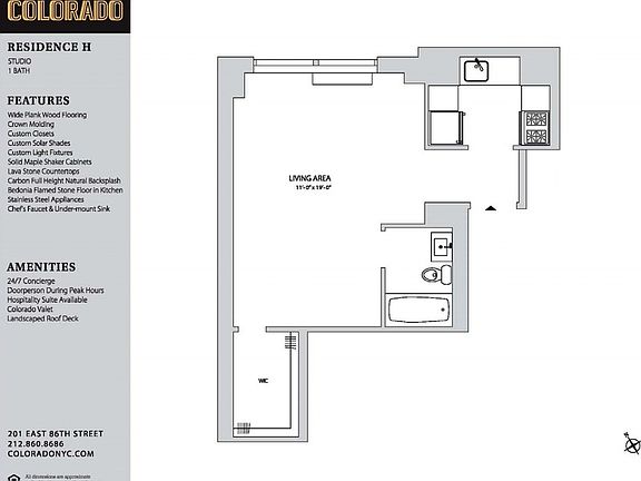 2nd image of 201 E 86th St APT 19H