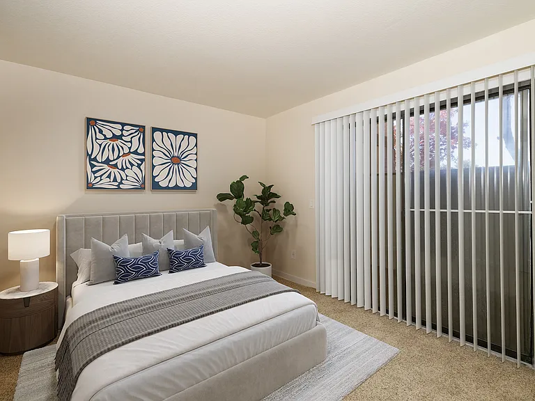 2 Bed, 2 Bath Bedroom