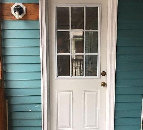 New front door