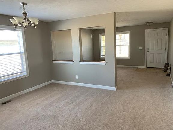 Front entrance and dinning room