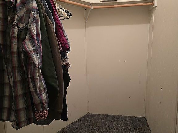 Master bedroom closet