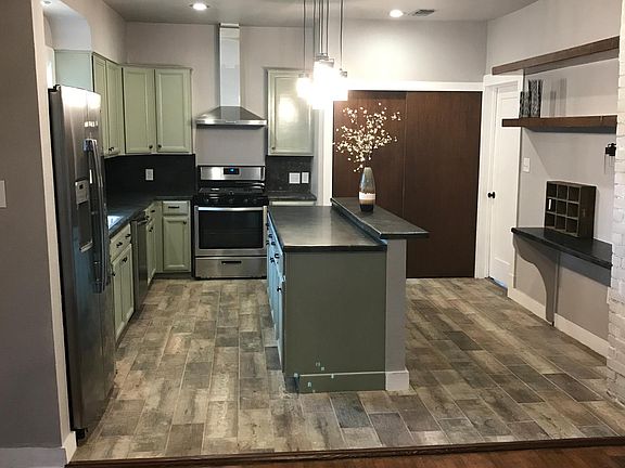 kitchen and dining