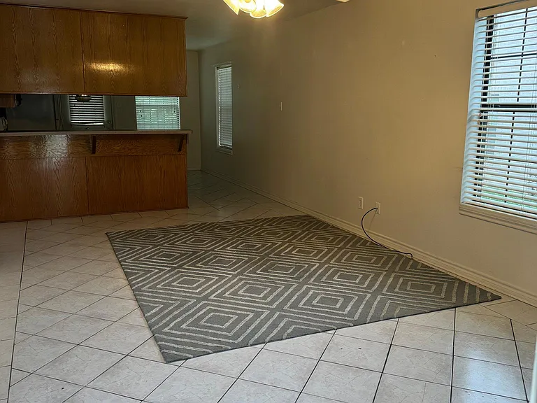 Front door view looking in.