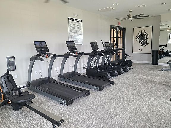 Gym in the club house