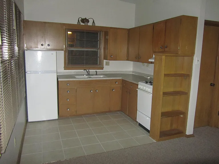 kitchen with new floor