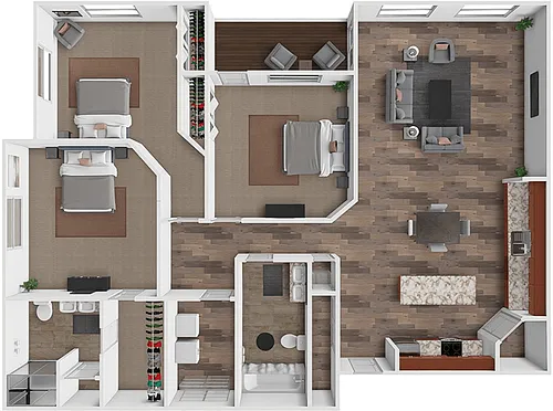 Floor plan Highland