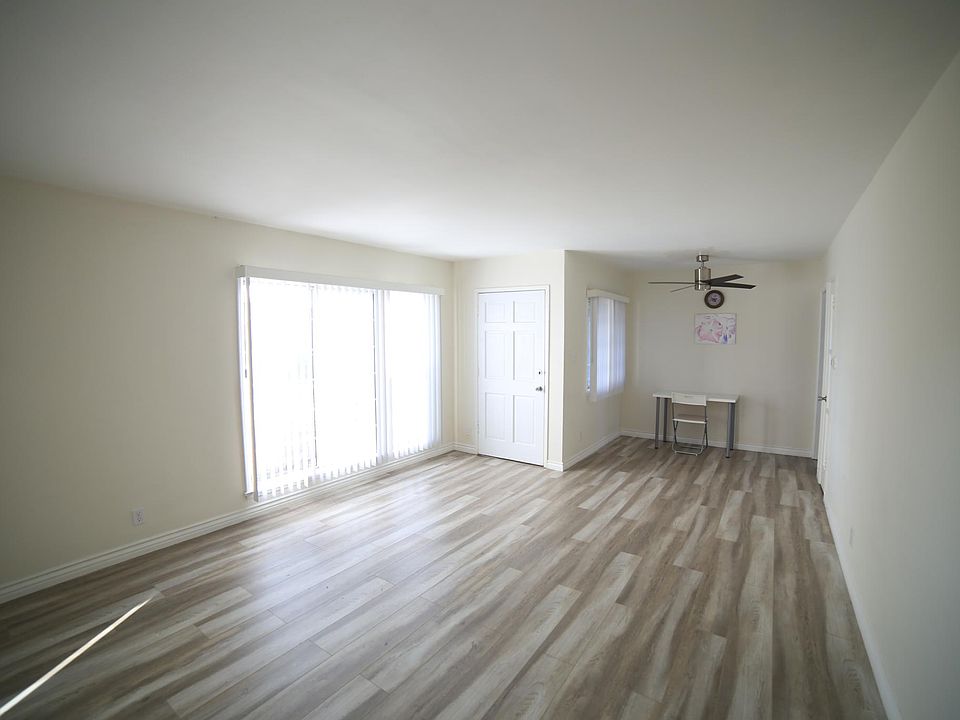 Living room and dining area