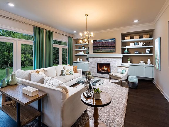 Montgomery Home Design Family Room