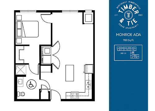 Floor plan Monroe | ACC