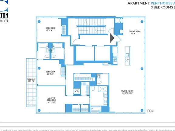 2nd image of 102 Charlton St Penthouse 4A