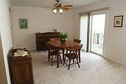 Formal dining room with new Andersen slider to deck