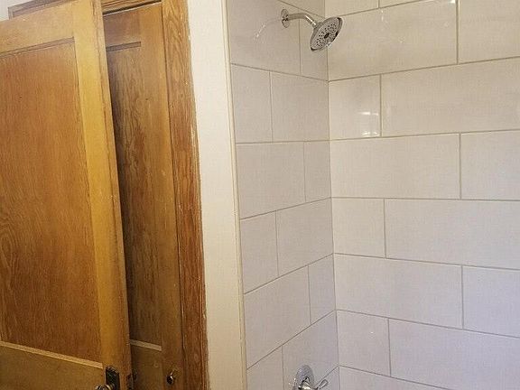 Brand new tile shower