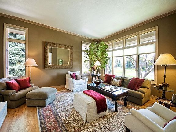 Formal Living Room with Fireplace