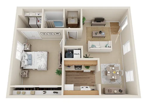 Floor plan The Elm
