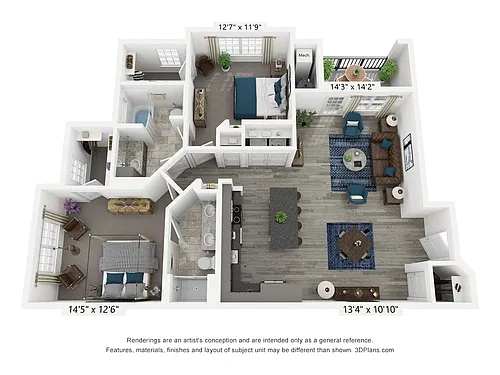 Floor plan Champagne