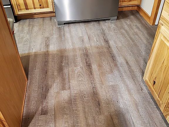 New kitchen floor