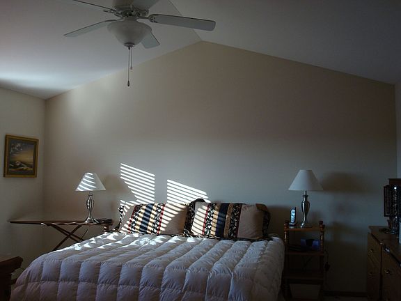 Vaulted Ceiling, Large Master Bedroom with Walk-in Closet
