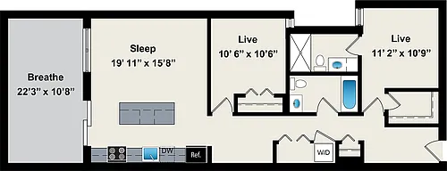 Floor plan B18