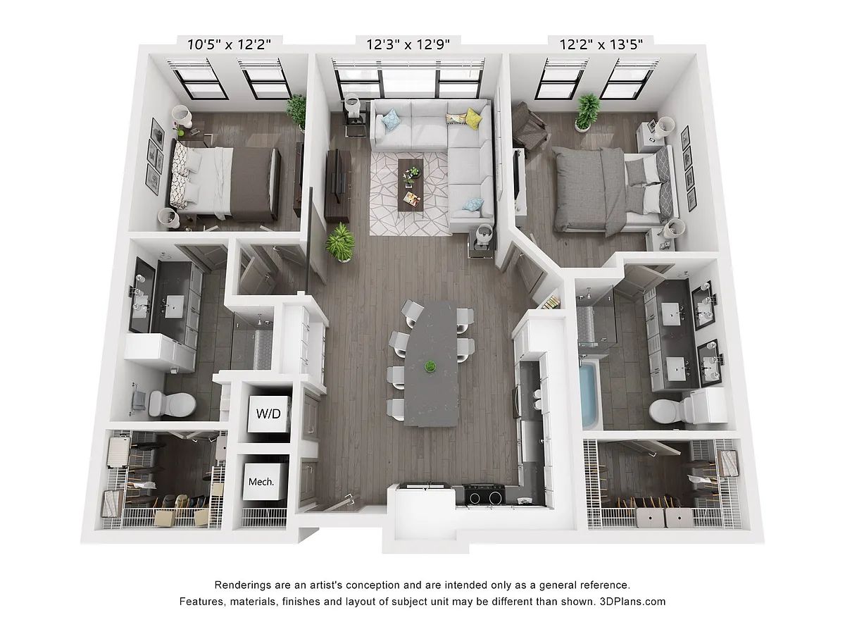 Floor plan B1