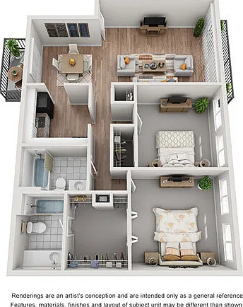 The Bowden - 977sqft The Bowden - 977sqft