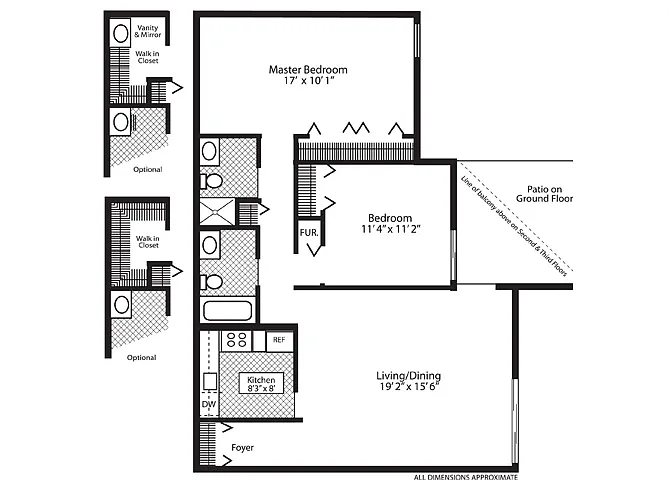 Floor plan Hawthorne V