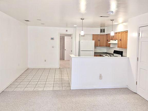 Kitchen and Dining Room as seen from Living Room
