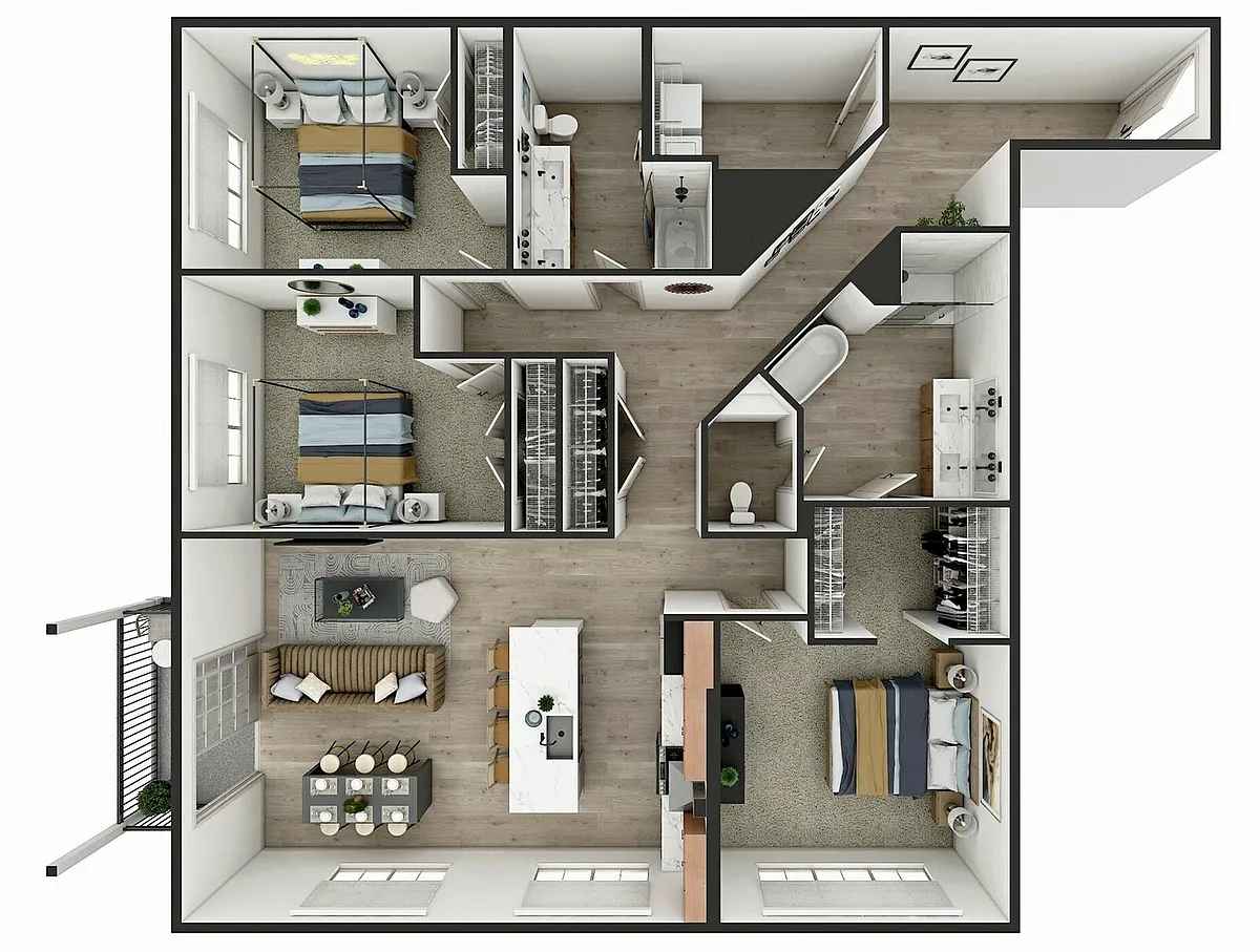 Floor plan C1