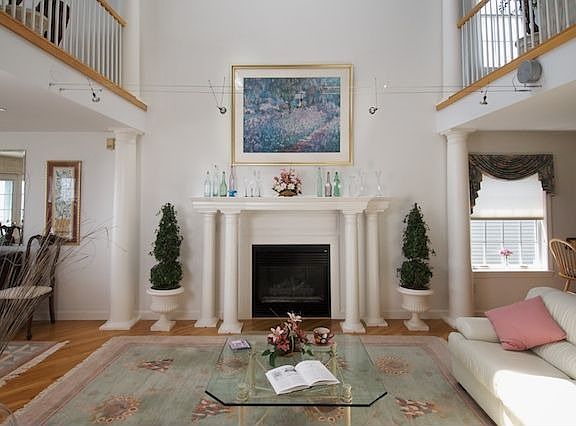 Living Room fireplace