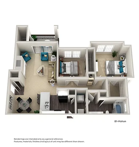 Floor plan B1 Platinum Renovation