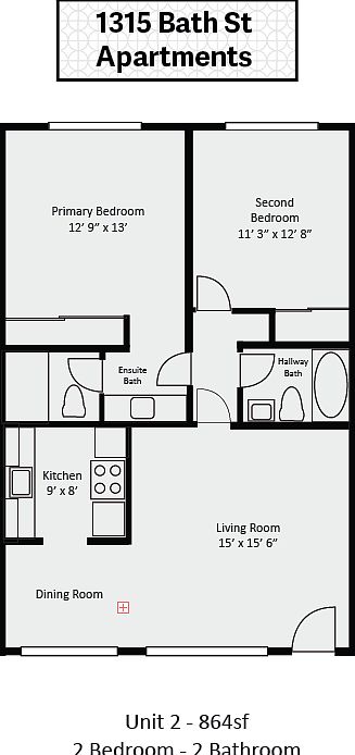 2nd image of 1315 Bath St APT 2