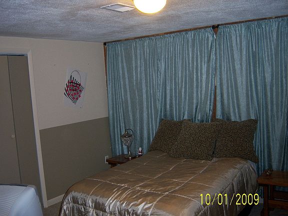 Bedroom in basement