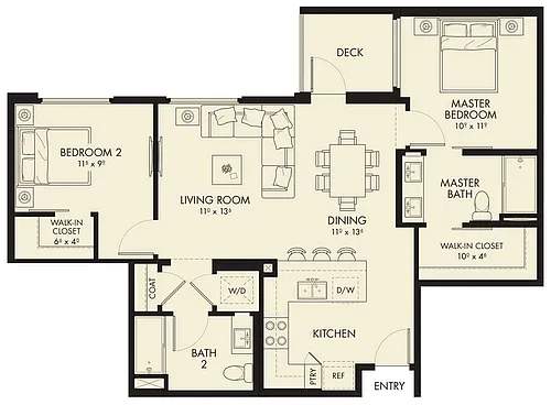Floor plan Plan B5