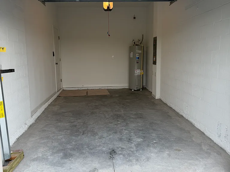 Attached garage