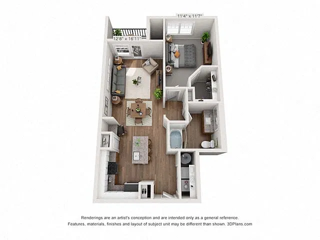 Floor plan Hickory