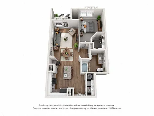 Floor plan Hickory