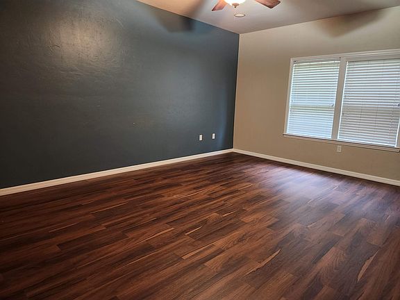 Master Bedroom with brand new luxury vinyl flooring added