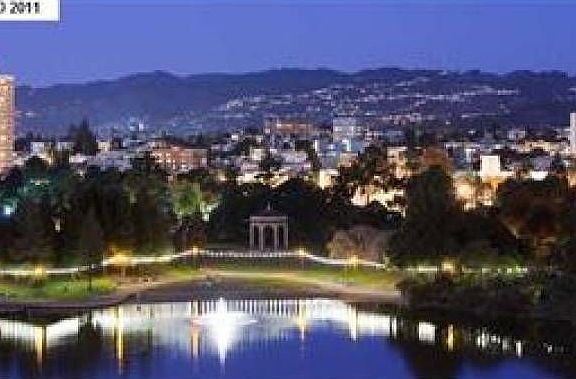 Evening at Lake Merritt