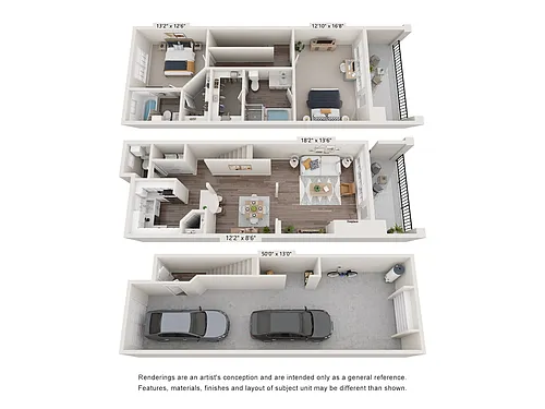 Floor plan B3C