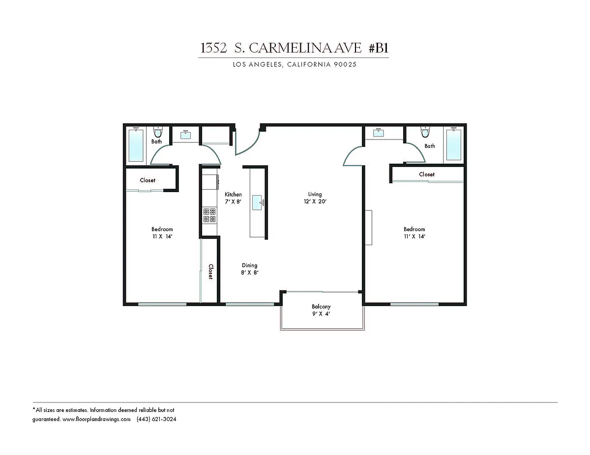 Floor plan B1