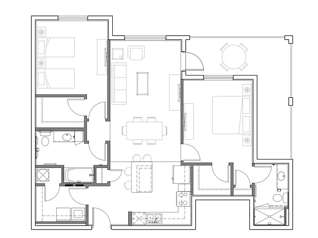 Floor plan Sangria (B2A)