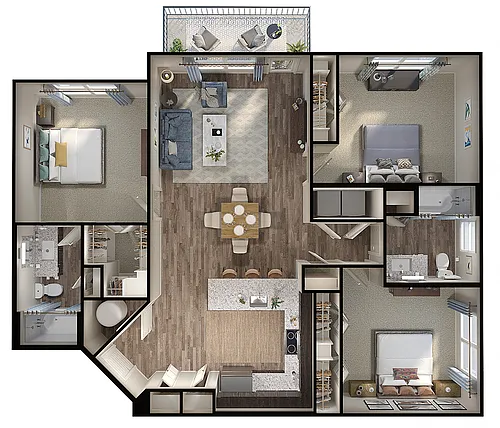 Floor plan C1